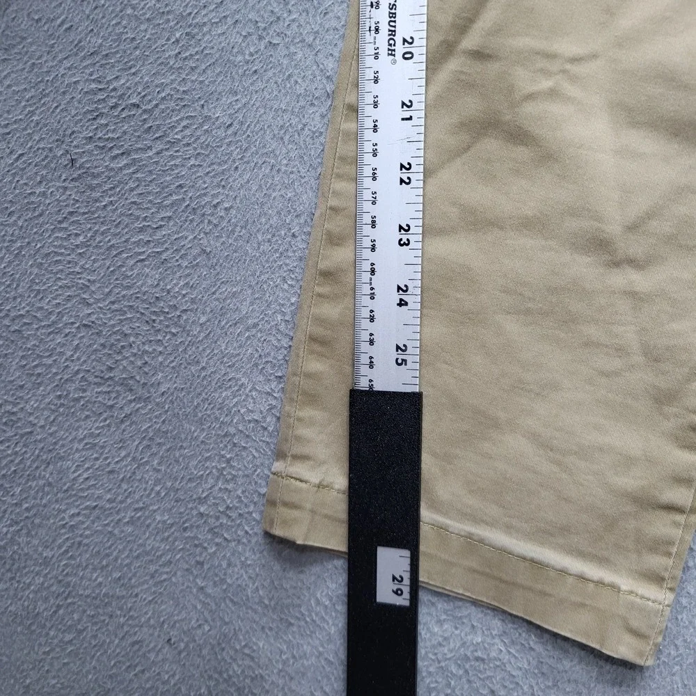 Banana Republic Men‎ Pants 33X30 Khaki Chino Twill Fulton Skinny Button 29